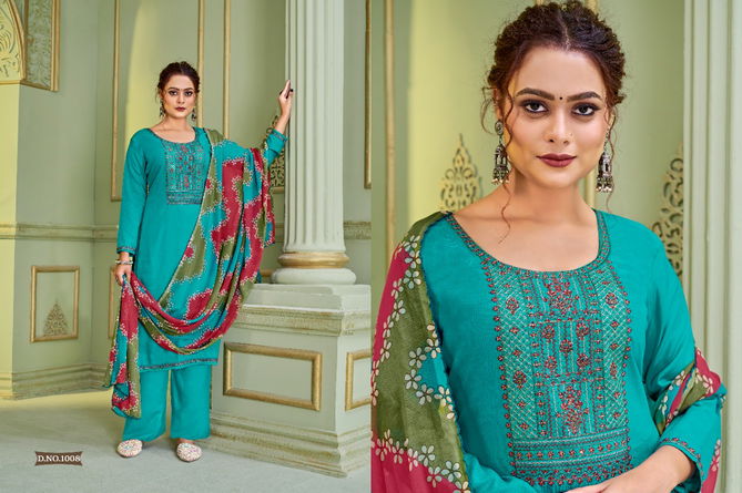 Hermitage Khwaab Casual Wear Wholesale Dress Material Catalog